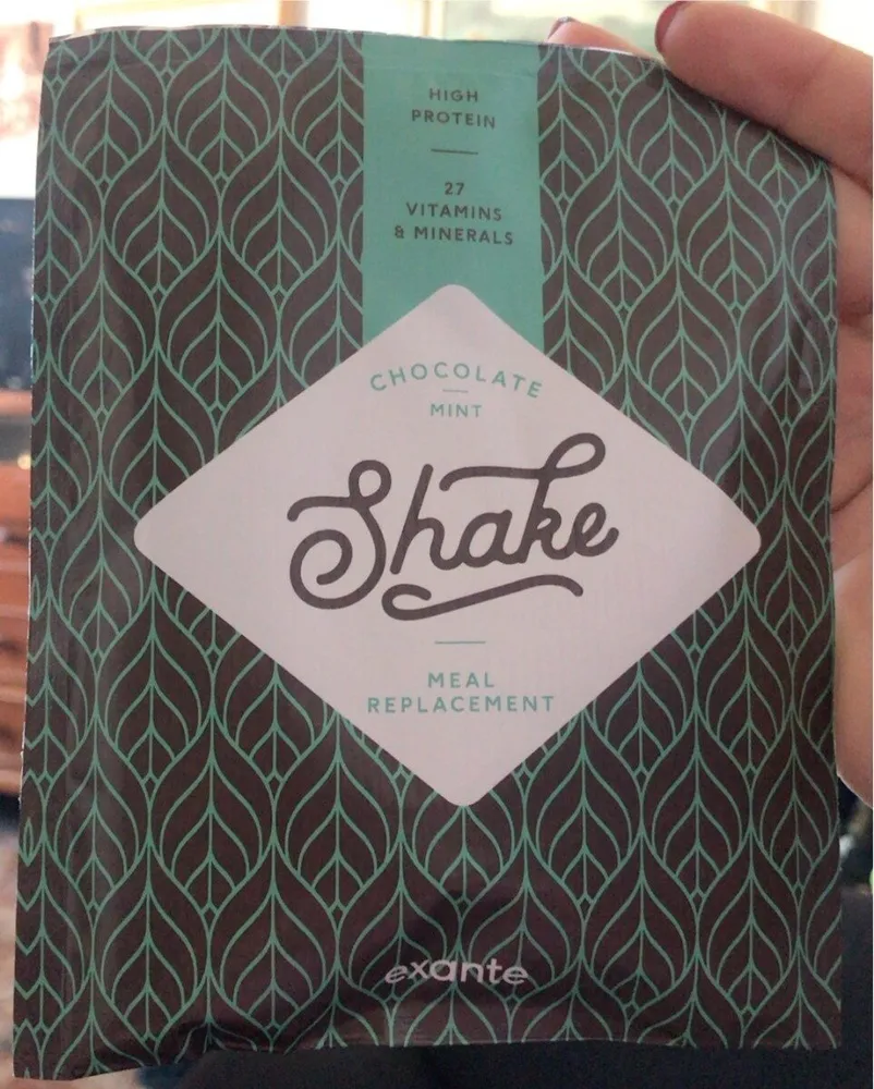 Shake cioccolato e menta