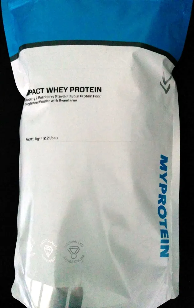 Impact Whey Protein Blueberry & Raspberry Stevia Flavour