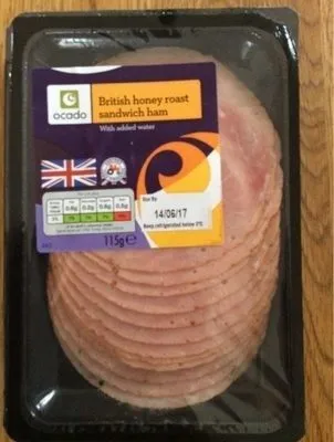 British honey roast sandwich ham