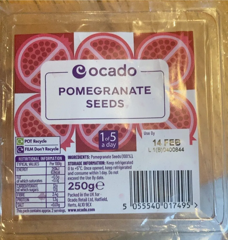 Pomegranate seeds