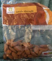 Whole almonds