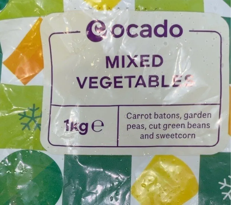 Frozen Mixed Vegetables
