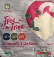 Mozzarella style slices
