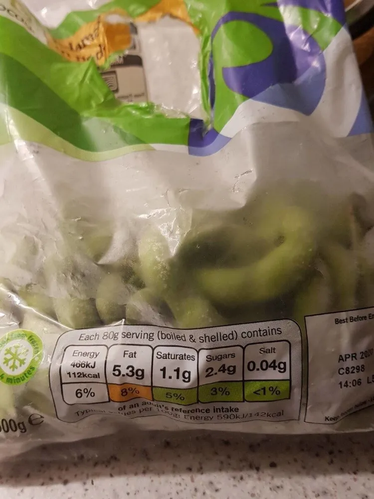 Edamame in pods