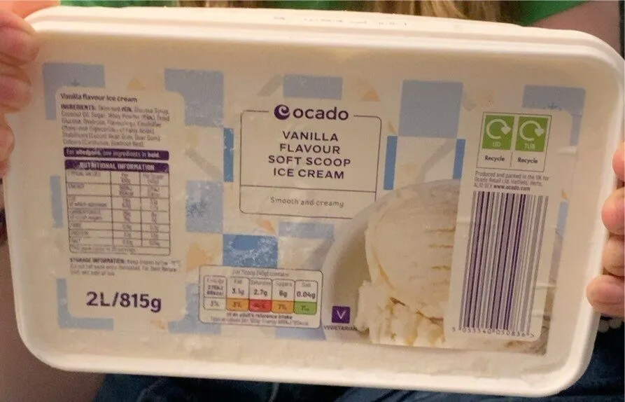 Soft Scoop Vanilla Icecream