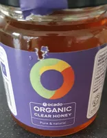 Organic clear honey