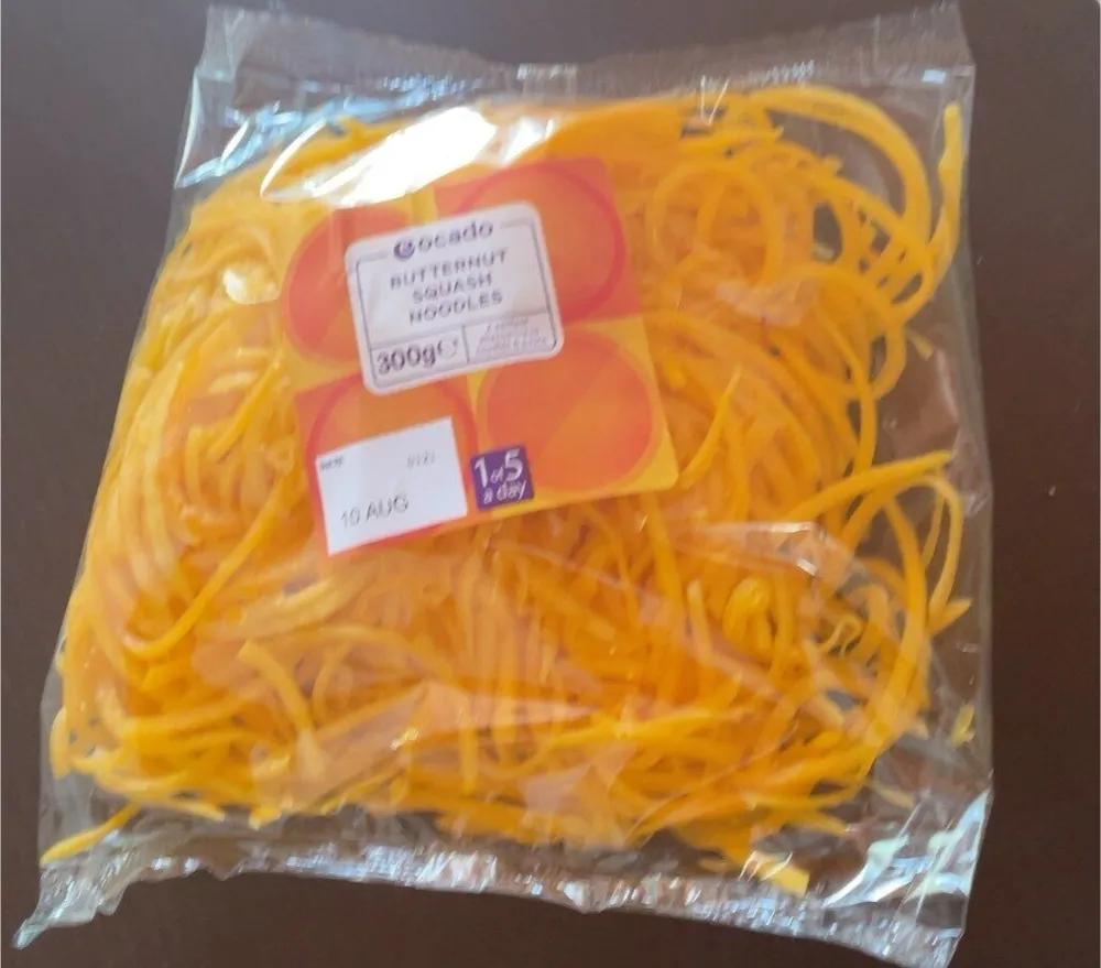 Butternut squash noodles