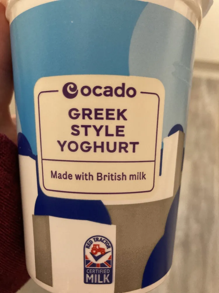 Ocado Greek style yoghurt