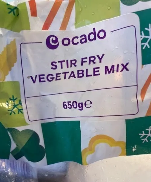 Stir fry vegetable mix