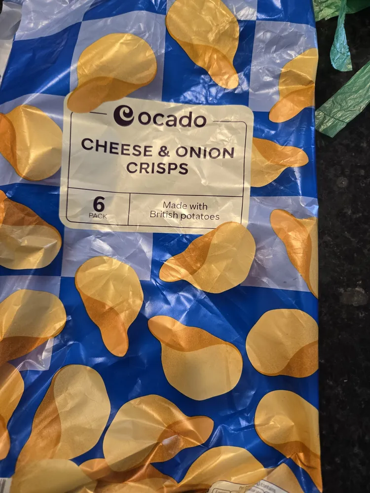 Cheese and Onion Crisps