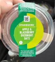 Apple and Blueberry overnight oats