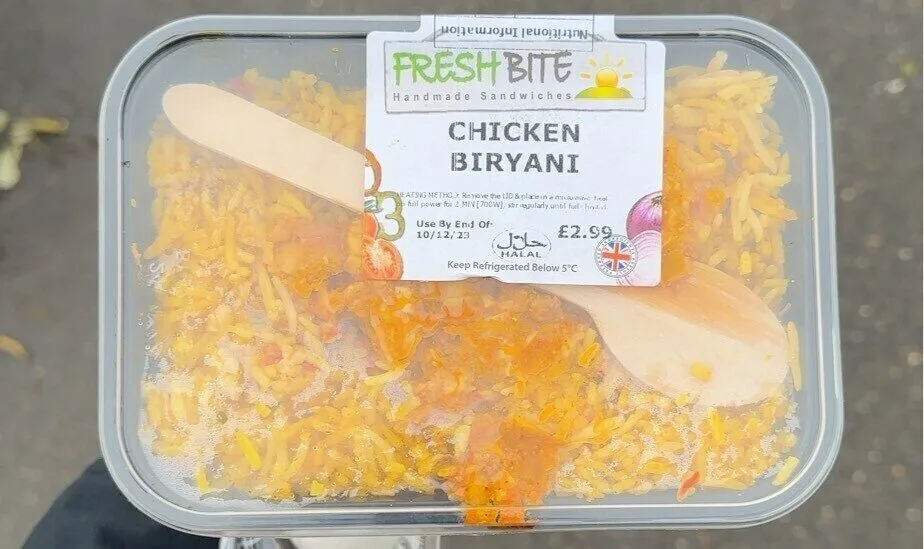 Chicken biryani