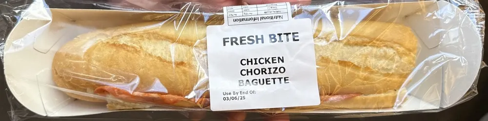 Chicken Chorizo Baguette