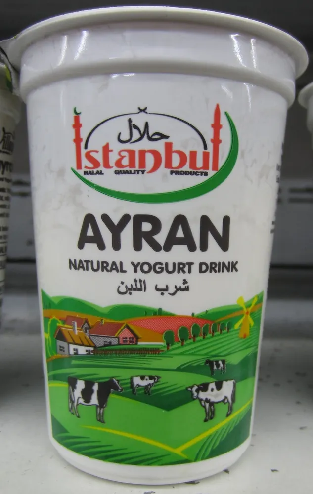 Natural yogurt drink