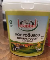 Natural yogurt
