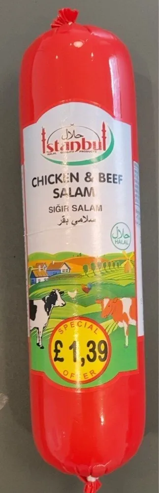 Chicken and Beef Salami