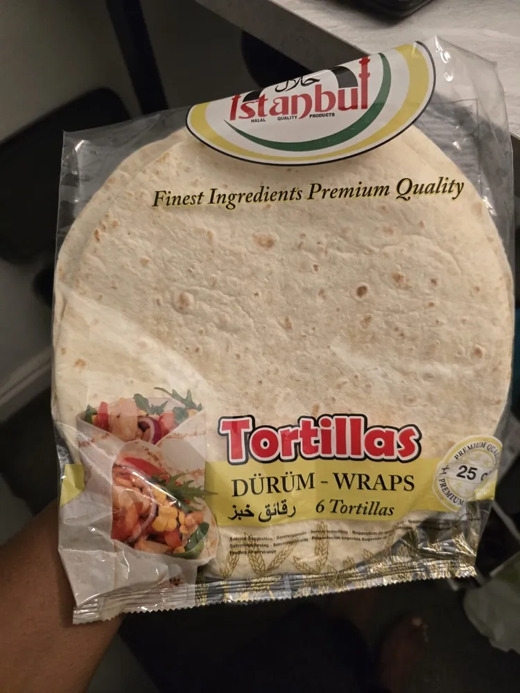 Istanbul Tortilla wraps 25cm
