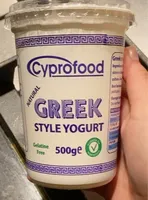 Greek style yogurt