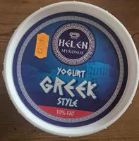 Greek Style Yogurt (10% Fat)