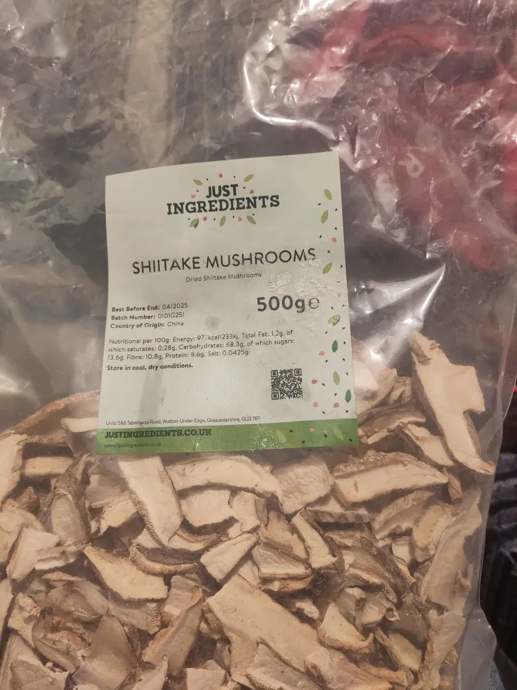 Dried Shiitake Mushrooms