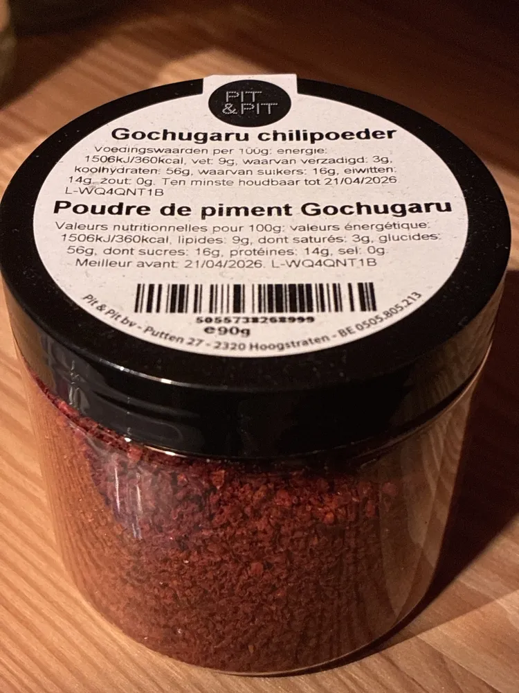 Gochugaru chilipoeder