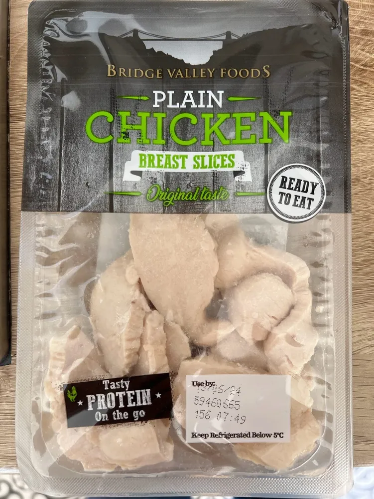 Plain Chicken Breast Slices