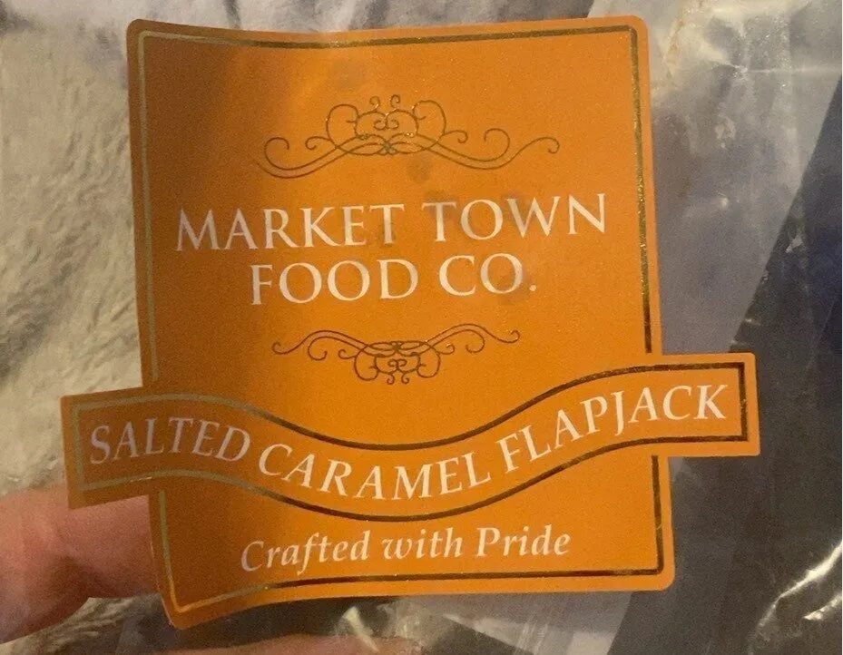 salted caramel flapjack