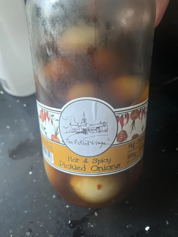 Hor And Spicy Pickled Onions