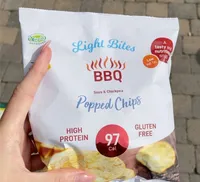 Soya and chickpea chips