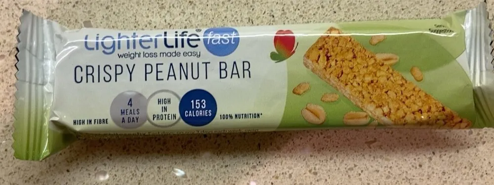 Crispy peanut bar