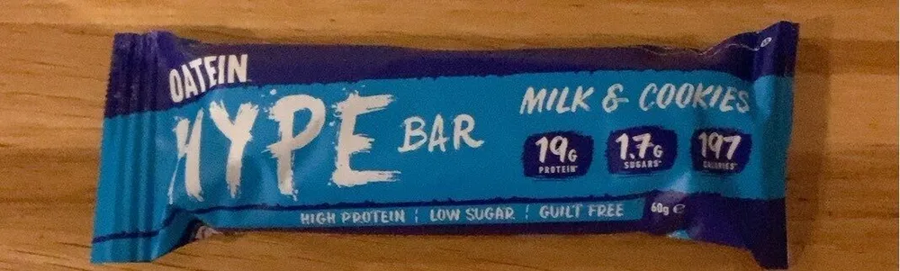Milk and Cookies Hype Bar