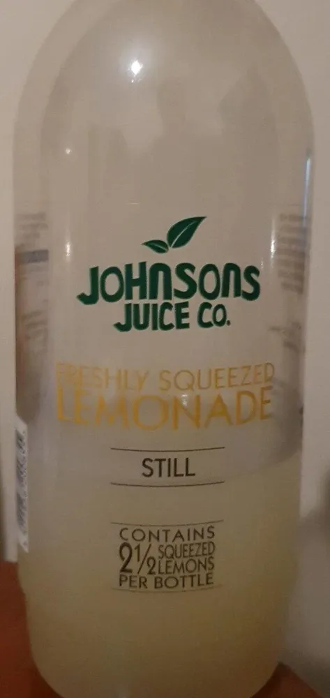 Freshly squeezed lemonade