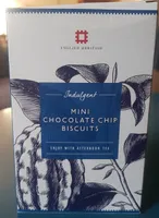 Mini chocolate chip biscuits