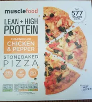 Chargrilled chicken & pepper stonebaked pizza