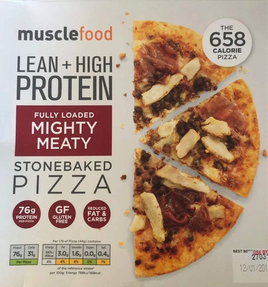 Stone baked pizza