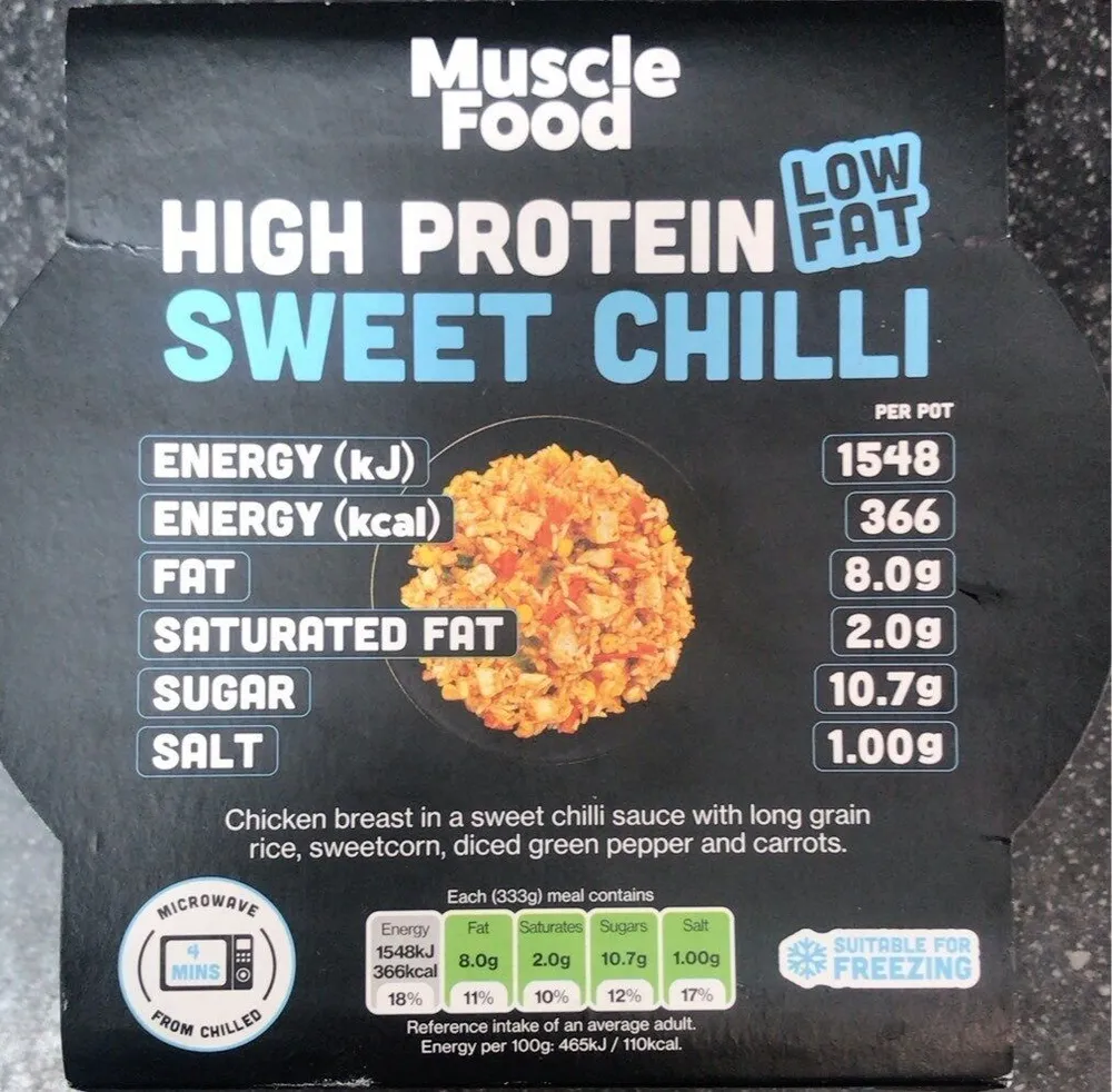 High Protein Sweet Chilli