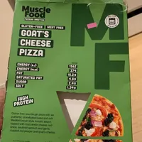 Goat cheese pizza gluten frer