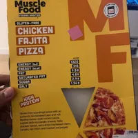 Gluten free chicken fajita pizza