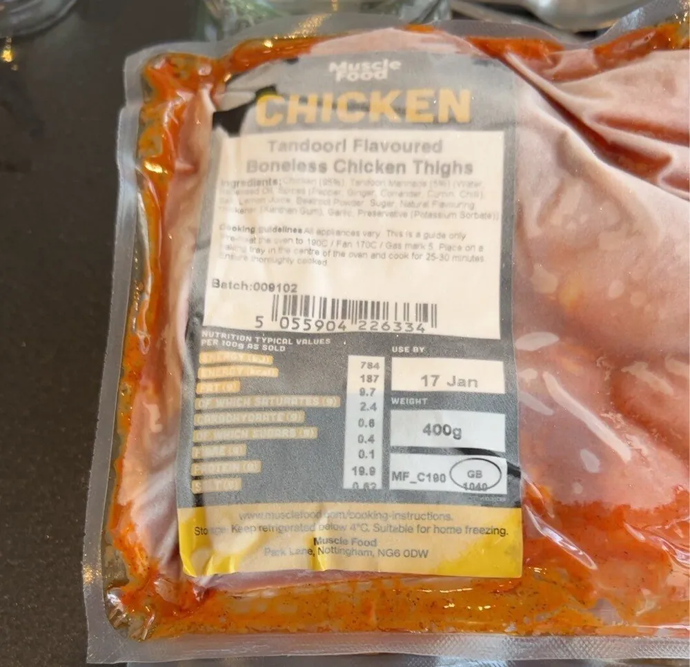 Tandoori chicken