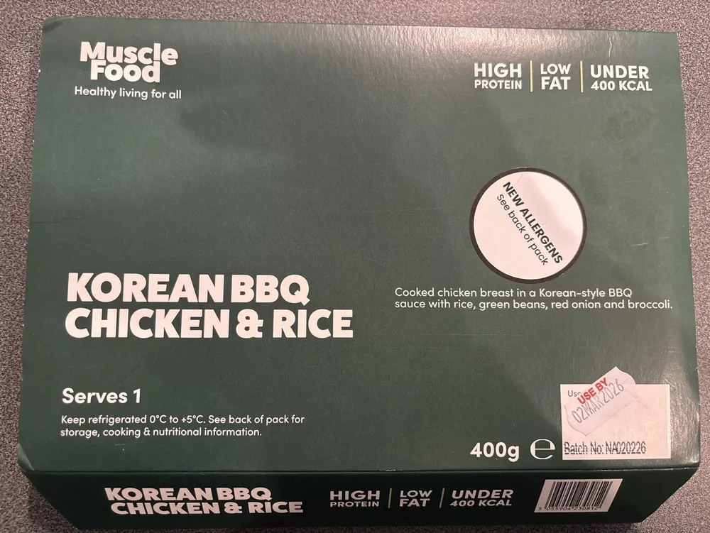 Korean Bbq Chicken & Rice