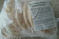 High Protein blueberry flavoured pancakes