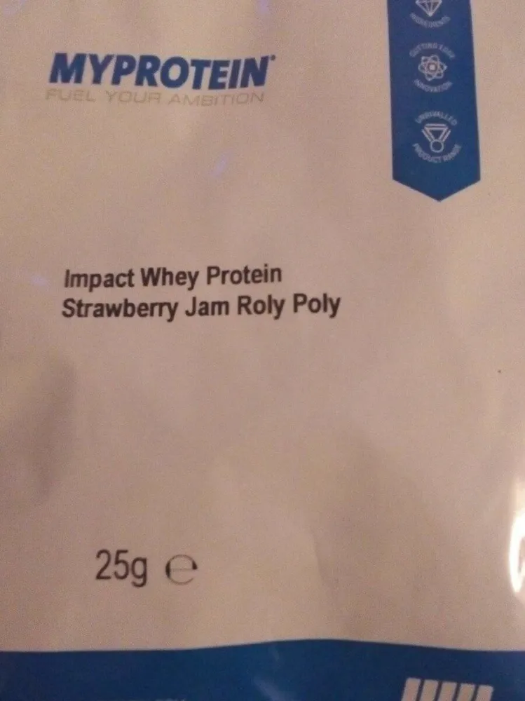 Impact whey proteine strawberry jam