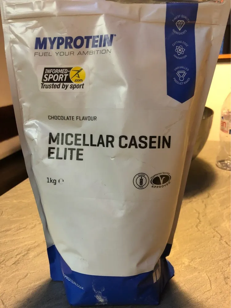 Micellar Casein Elite, Wasser