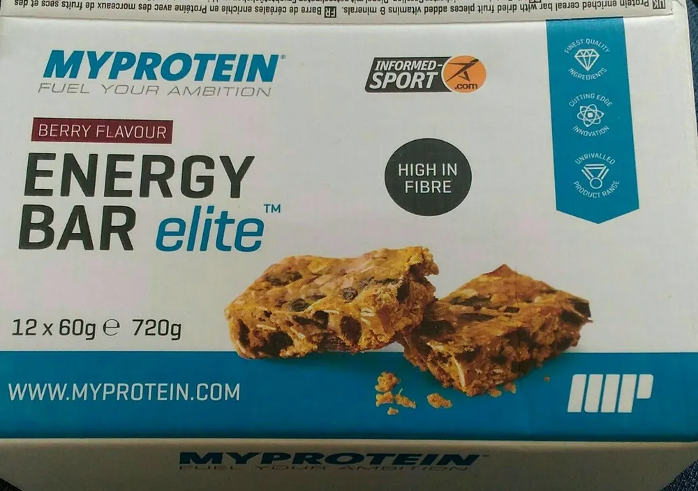 Energy bar elite berry flavour