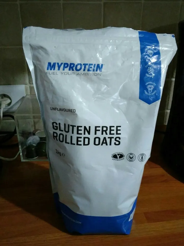 Gluten Free Rolled Oats - Unflavoured - 1KG