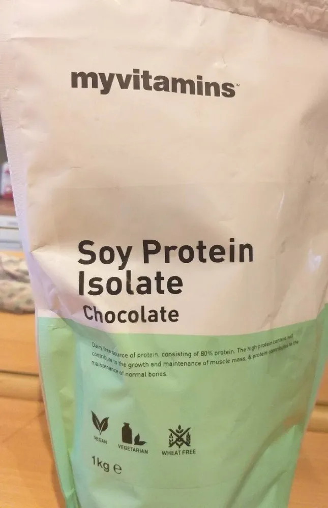 Soy protein isolate chocolate