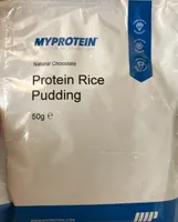 Protein rice pudding