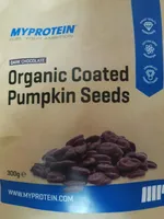 Organic coated pumpkin seeds