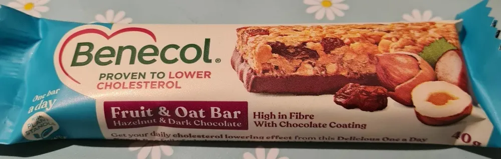 Fruit & Oat Bar Hazelnut & Dark Chocolate