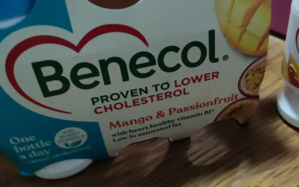 Mango-Passionfruit flavoured yoghurt drink